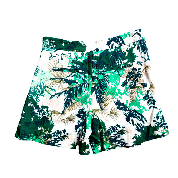 Elevenses Green Floral Skort - Picture 2 of 5